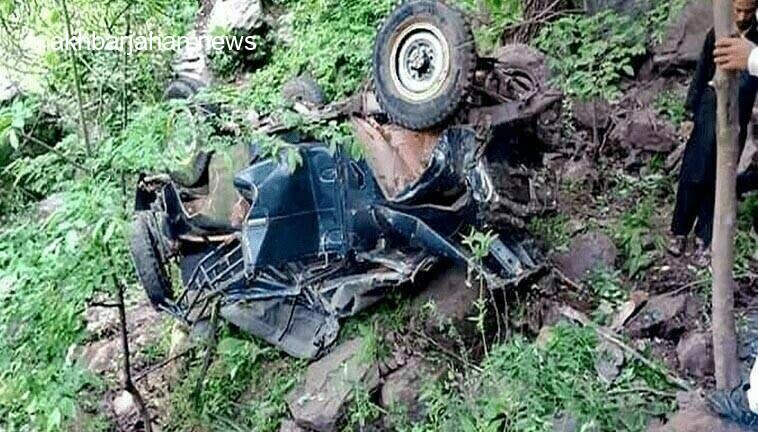 خودرو در جواهرده رامسر به دره سقوط کرد