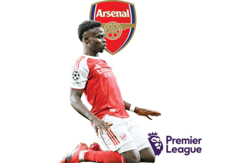 درخشش ساکای ۲۴ ساله در آرسنال؛ عبور از مرز ۱۰۰ بازی!