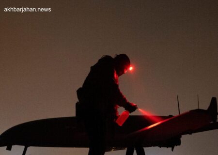 آتش‌سوزی مهیب در انبار نفت روسیه پس از حمله پهپادی اوکراین