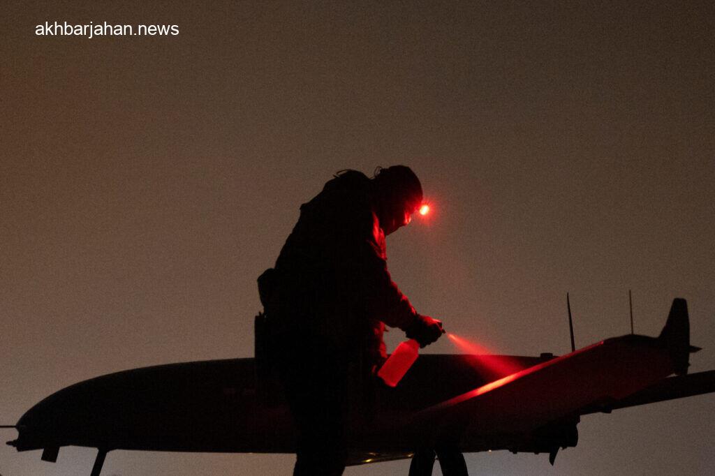 آتشسوزی مهیب در انبار نفت روسیه پس از حمله پهپادی اوکراین