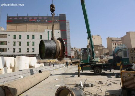 پایان عملیات انتقال خط آب در بزرگراه یادگار امام