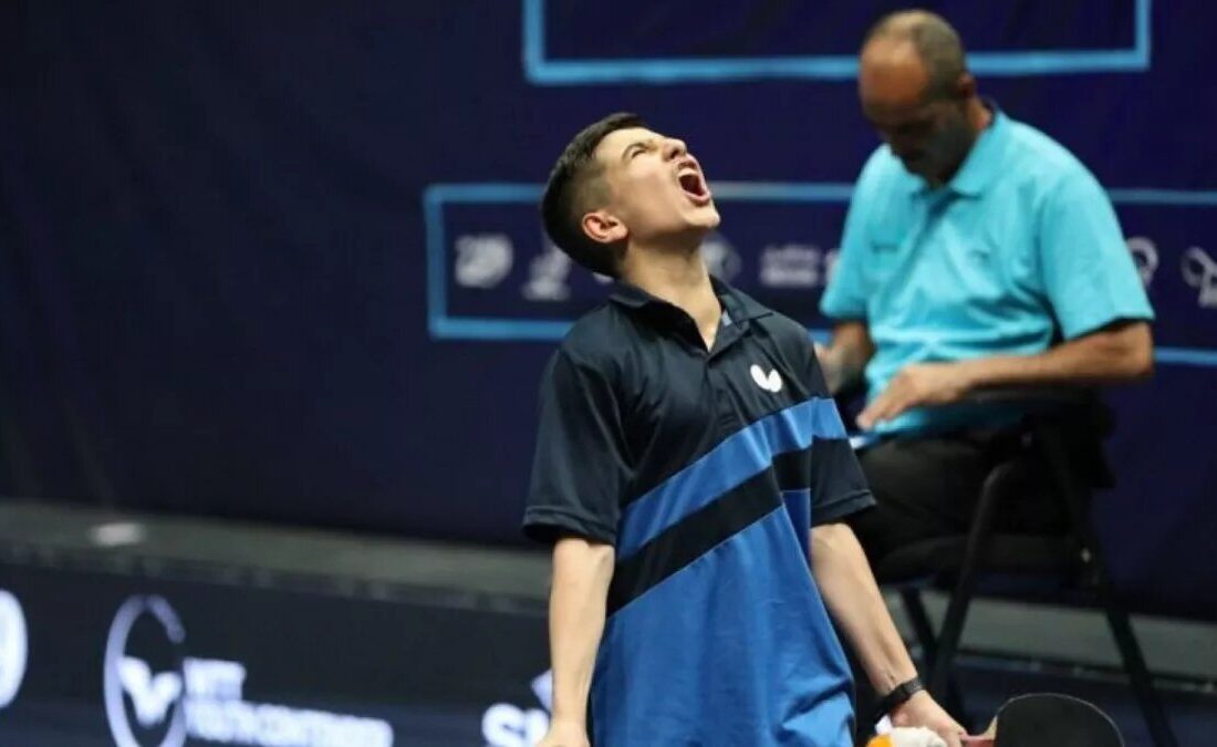 پیروزی درخشان نابغه پینگپونگ ایران: شکست قهرمان نامدار کرهای با کامبکی تماشایی