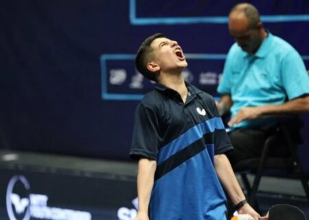 پیروزی درخشان نابغه پینگ‌پونگ ایران: شکست قهرمان نامدار کره‌ای با کامبکی تماشایی