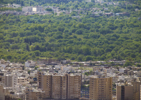 تصاویر هوایی از ساخت‌وسازهای غیرقانونی در باغ‌های قصرالدشت شیراز