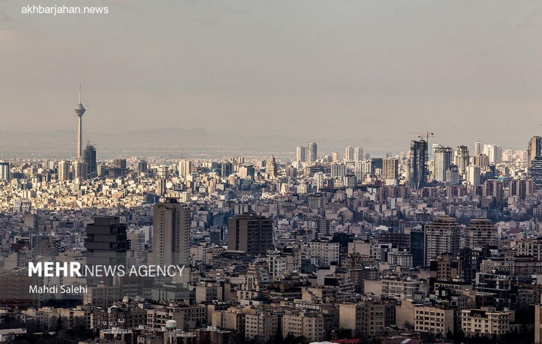 وضعیت هوای تهران در شرایط نارنجی؛ آلودگی هوا افزایش یافت