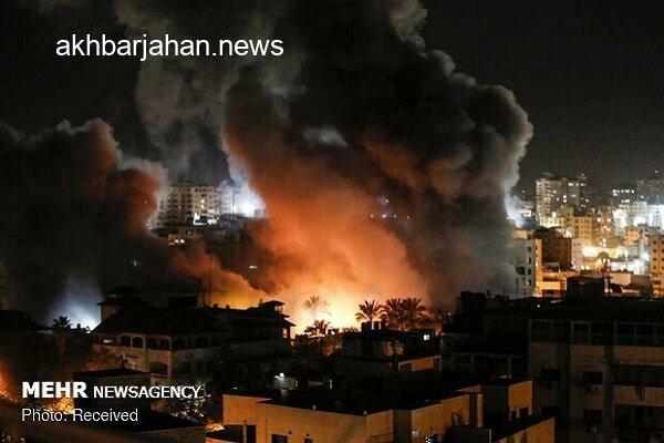 تداوم حملات صهیونیست‌ها به نوار غزه با وجود اعلام آتش‌بس