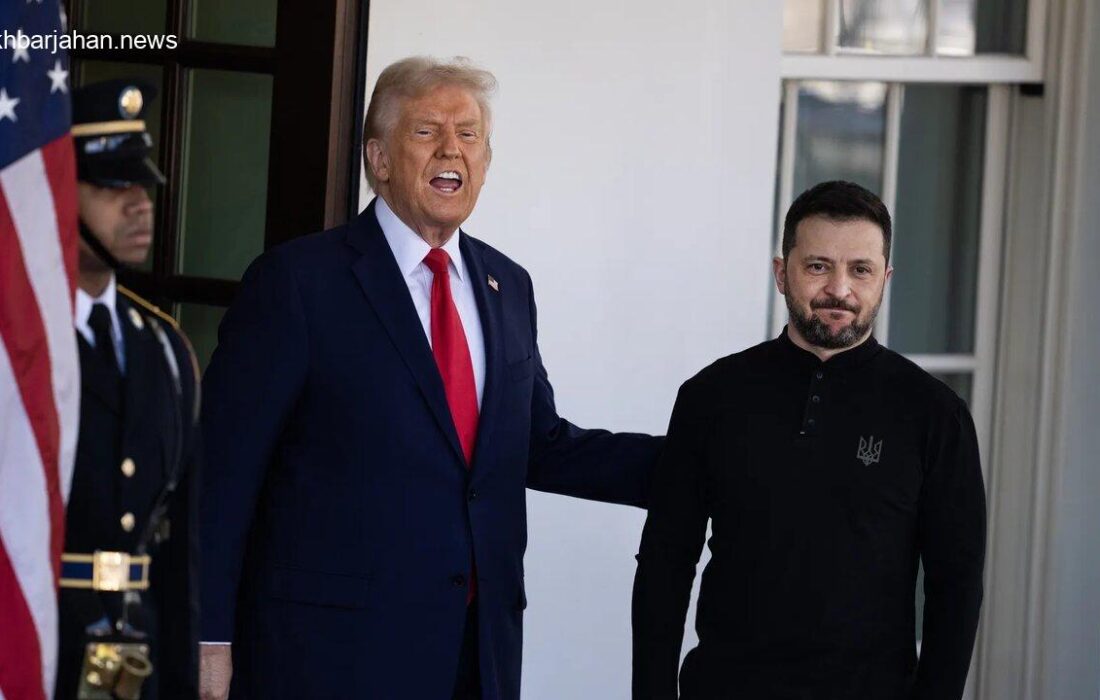 درخواست زلنسکی از ترامپ: میانجیگری صلح اوکراین به سبک خاورمیانه!