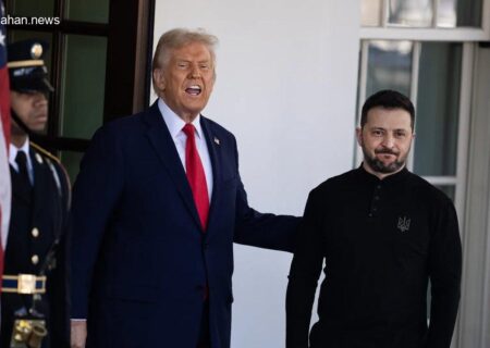 درخواست زلنسکی از ترامپ: میانجیگری صلح اوکراین به سبک خاورمیانه!