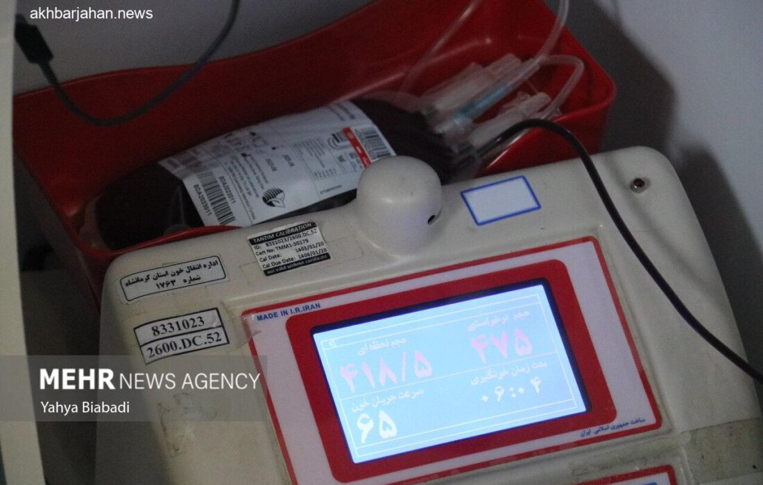 اعزام تیم سیار انتقال خون کرمانشاه به اسلام‌آباد غرب برای جمع‌آوری خون