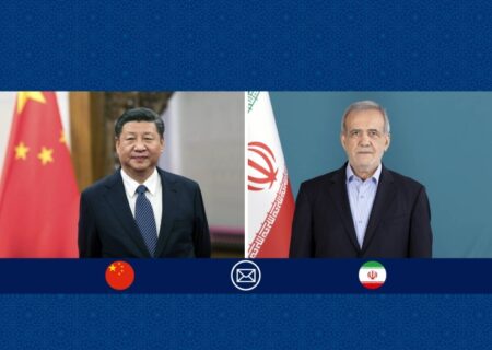 تبریک پزشکیان به رئیس‌جمهور چین