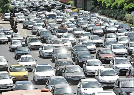 ترافیک سنگین و معضل همیشگی میدان دانش مشهد