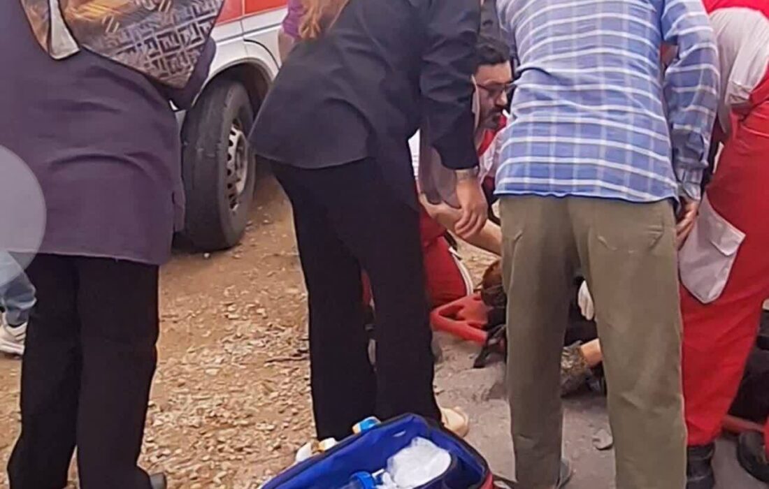 تصادف پژو پارس با موتورسیکلت در محور کوهیخیل–جویبار ۵ مصدوم بر جای گذاشت