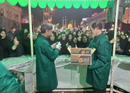 تداوم خدمت‌رسانی موکب بسیج آستان قدس رضوی به زائران حرم حضرت معصومه (ع)