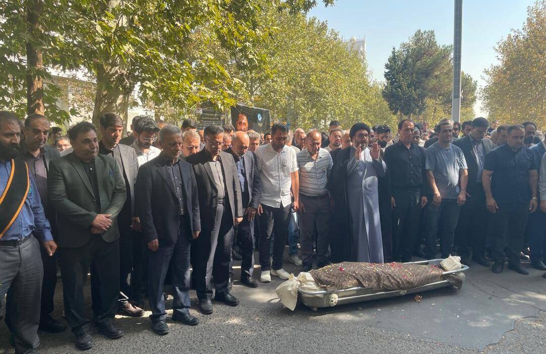 وداع با دانشجوی جان‌باخته حادثه آزمایشگاه دانشگاه تهران