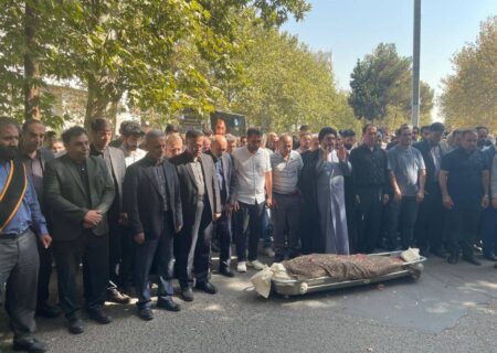 وداع با دانشجوی جان‌باخته حادثه آزمایشگاه دانشگاه تهران