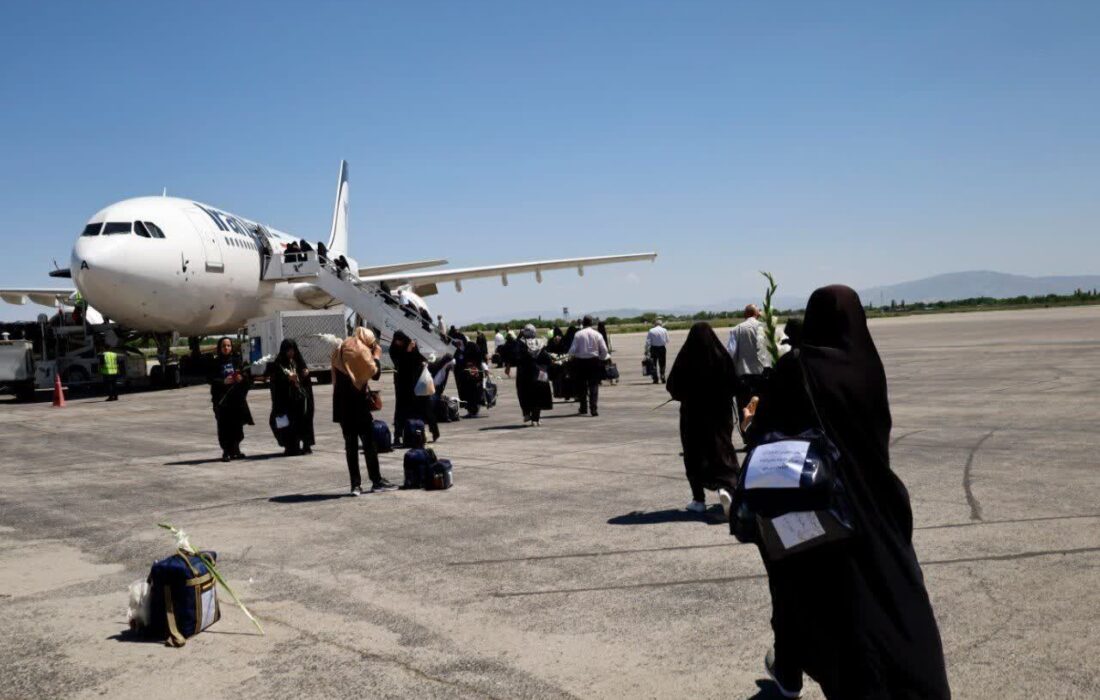 خبر خوش برای زائران: پروازهای حج عمره از ارومیه آغاز شد