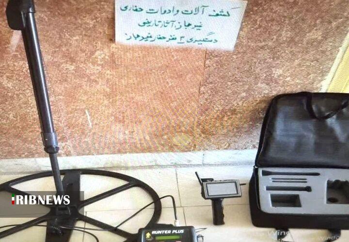 دستگیری 3 حفار غیرمجاز در ملکان