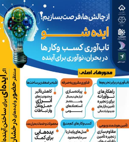 برگزاری ایدهشو تابآوری کسب و کارها در بحران