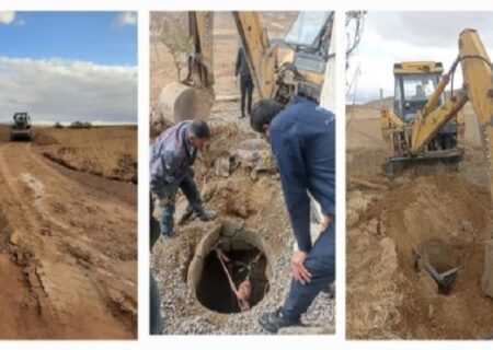 مسدودسازی 14 حلقه چاه غیرقانونی در خدابنده توسط مقامات