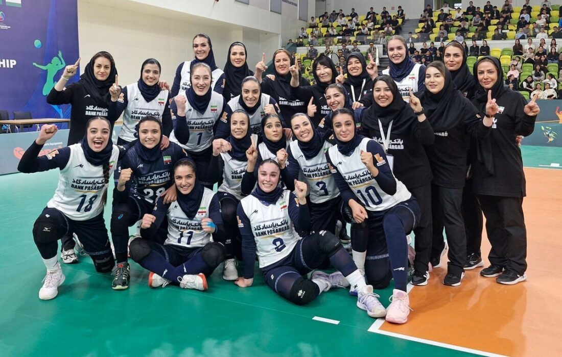 جهش بلند والیبال بانوان ایران؛ صعود ۱۵ پلهای در رنکینگ جهانی