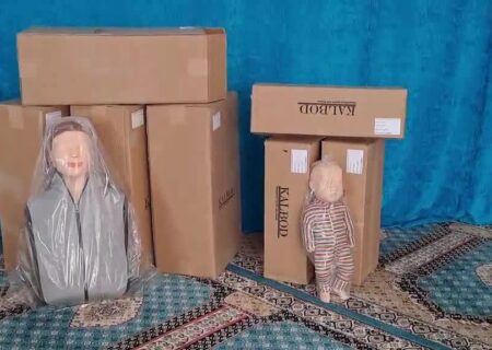 تجهیزات آموزشی مدرن در هلال احمر خراسان جنوبی رونمایی و توزیع شد