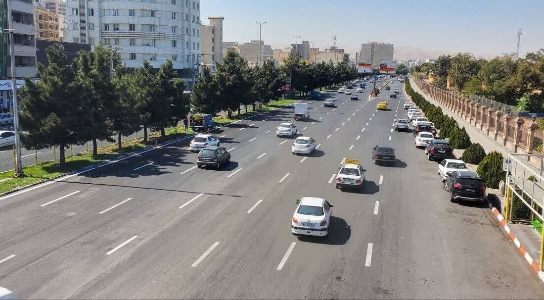 آغاز همزمان خط‌کشی معابر ارومیه با شروع نهضت آسفالت