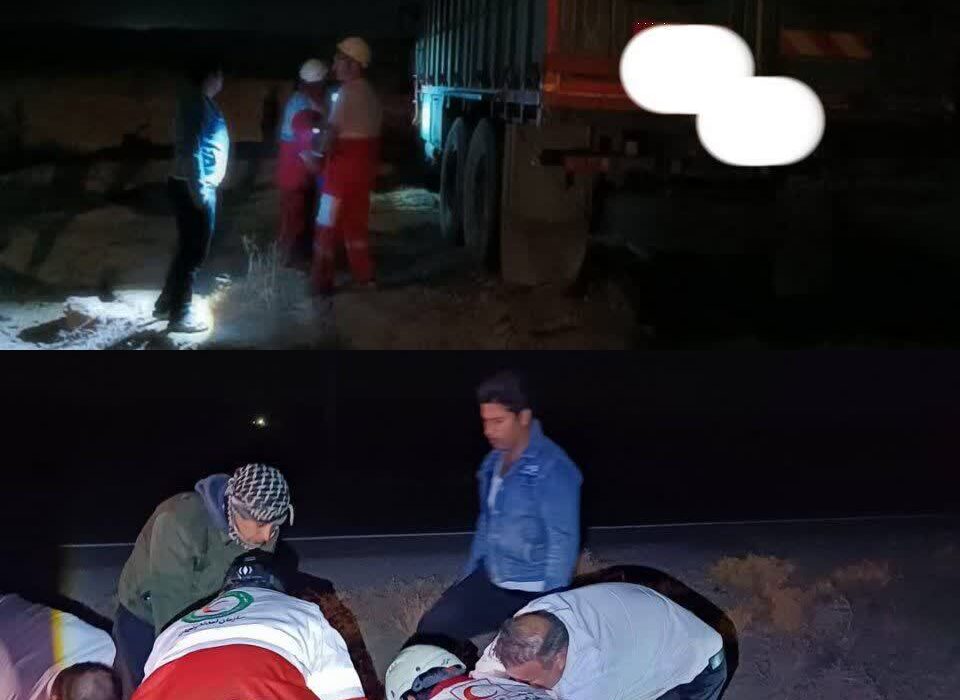 مرگ یک نفر در پی انحراف کامیون در جاده خوسف – خور