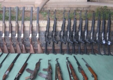 توقیف و جمع‌آوری تسلیحات غیرقانونی در استان خوزستان