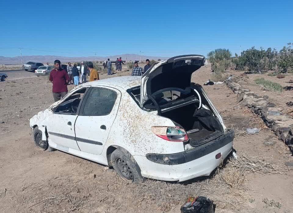 مرگ یک نفر و مصدومیت یک تن در جاده اسدیه به طبس مسینا