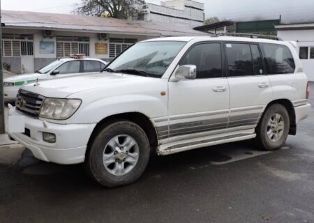 کشف لندکروز قاچاق ۱۰۰ میلیاردی در عباس آباد