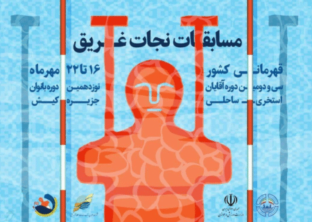 رقابت نفس‌گیر غریق‌نجات‌های ایران در سواحل کیش