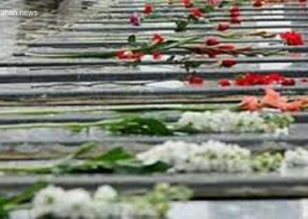 گلزار شهدای تبریز معطر و غبارروبی شد