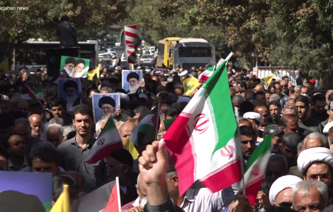 همدان غرق در فریادهای پیروزی: راهپیمایی باشکوه بشارت نصر