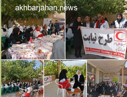 اجرای طرح نیابت به یاد سالمندان در شلمزار و سرتشنیز