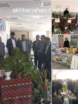 افتتاح غرفههای بانوان کارآفرین جهاد کشاورزی در شهرستان لردگان