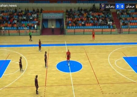 برد شیرین مس سونگون مقابل پردیس قزوین با گل‌های فراوان