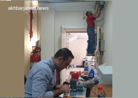 نصب و راه اندازی سیستم اعلام و اطفای حریق هوشمند در کاخ گلستان