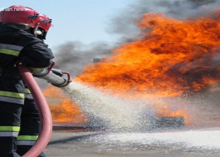 مانور اطفای حریق در بیمارستان سینا تبریز برگزار شد