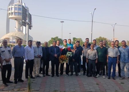 تجلیل از شهاب معینی فر، قهرمان کشتی پیشکسوتان جهان