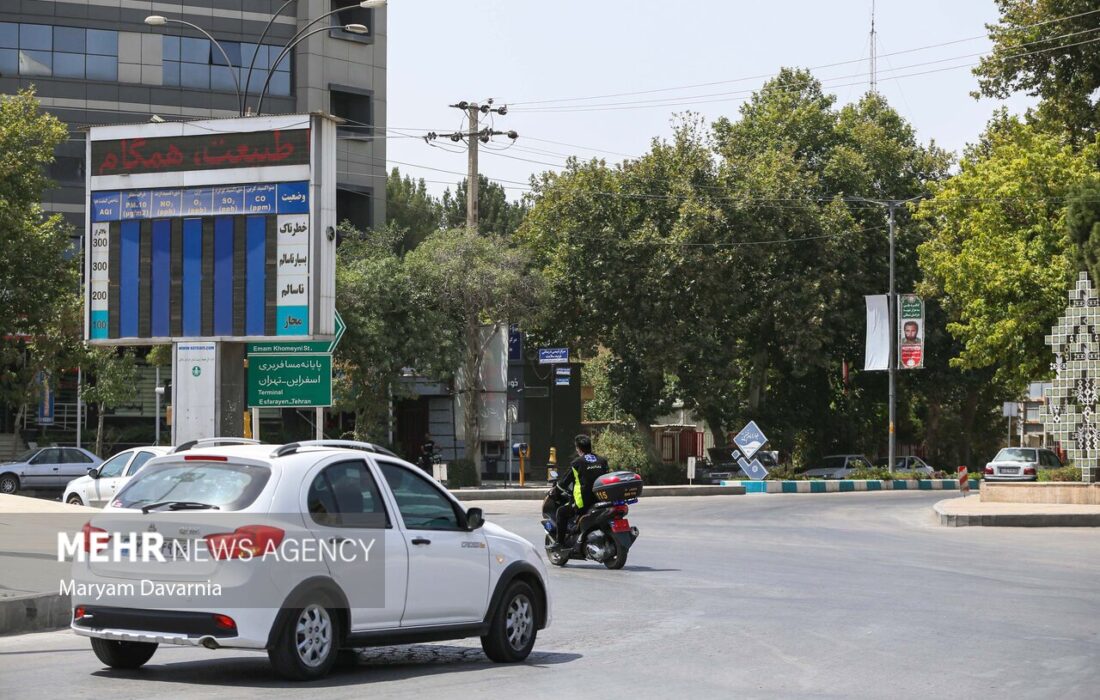 شکاریان خبر داد: وضعیت ناسالم هوای بجنورد برای گروههای حساس