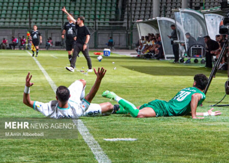 تساوی بدون گل در نیمه اول دیدار مس و پیکان