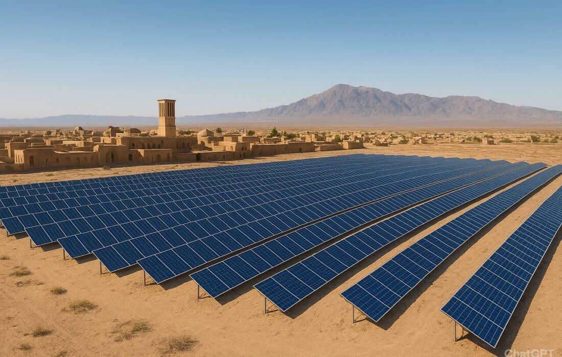 بهرهبرداری از فاز دوم نیروگاه خورشیدی رئوف اردکان آغاز شد