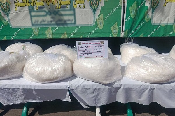 کشف ۹۷ کیلوگرم مواد مخدر در عملیات نیروی انتظامی عباس آباد