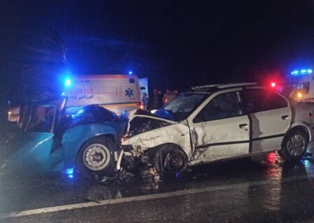 ۸ مصدوم در پی تصادف ۲ خودرو در کاشان از زبان فرزندی پور