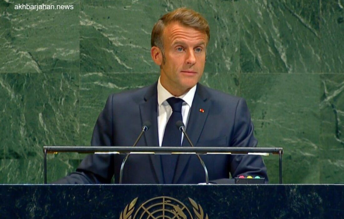 ماکرون از بررسی تشکیل دولت موقت در غزه بدون حماس خبر داد