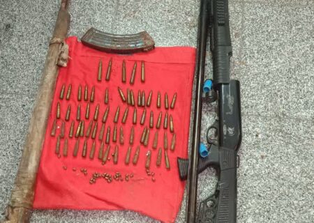 کشف ۱۲ قبضه اسلحه شکاری غیرمجاز در خفر فارس به همت شعبانی