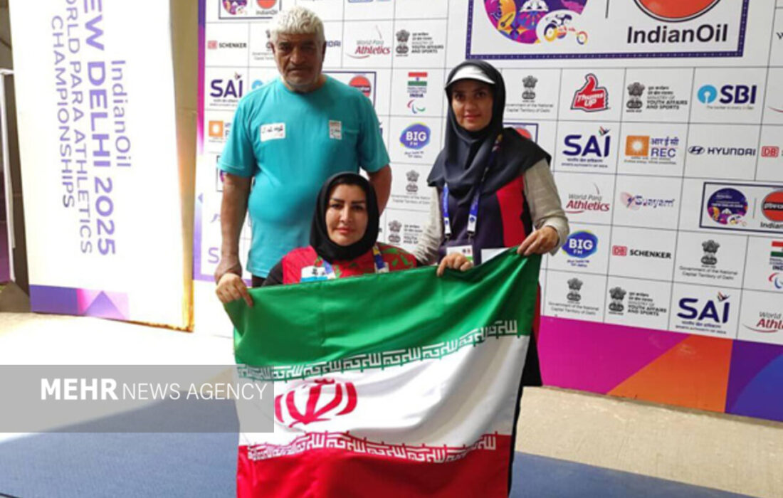 مرادی در رقابتهای جهانی پارادوومیدانی، برنز را از آن خود کرد