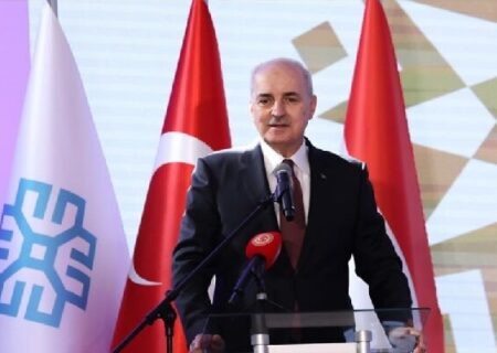 رئیس پارلمان ترکیه: تشکیل دولت مستقل فلسطینی، راه حل نهایی صلح خاورمیانه