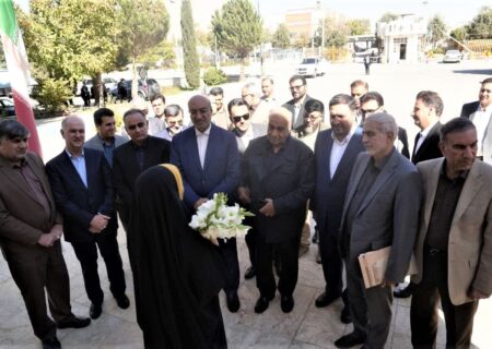 کلید خوردن پروژه‌های عظیم حمل‌ونقلی کرمانشاه با حضور معاون وزیر راه