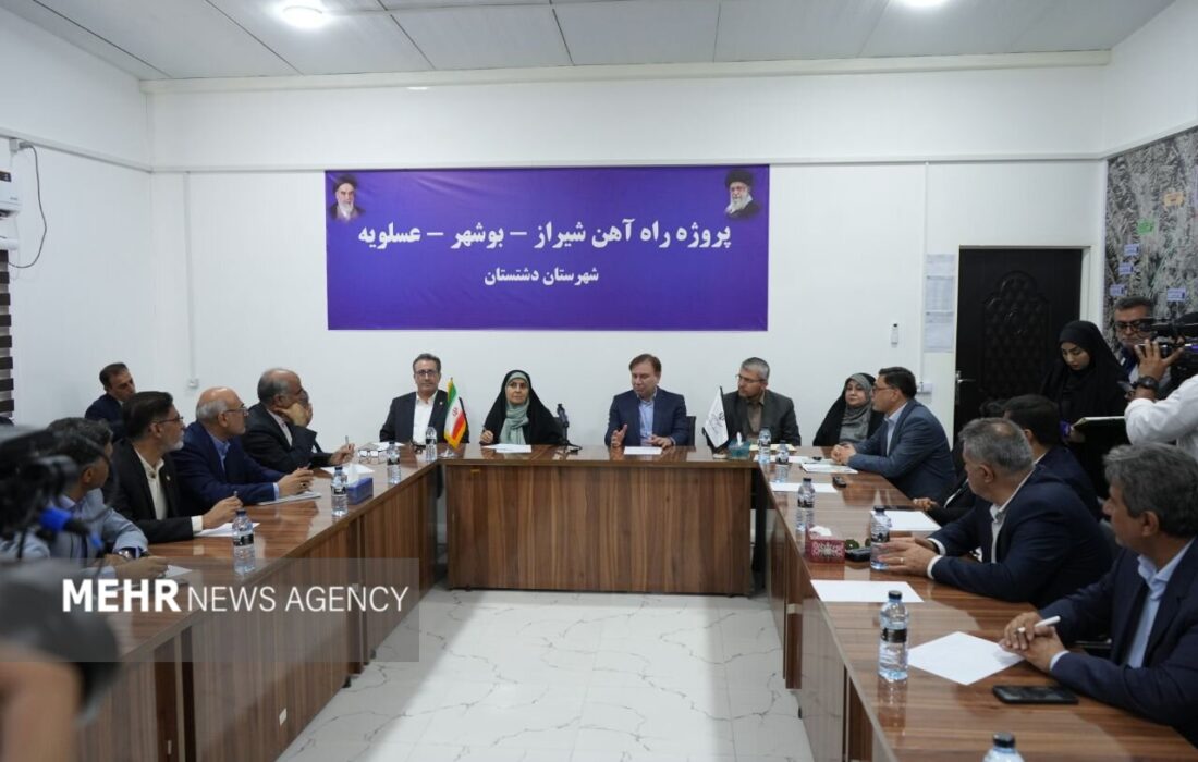 نماینده دشتستان: اتمام پروژه راهآهن بوشهر با تخصیص بودجه فعلی میسر نیست